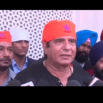 Bollywood actor Raj Babbar reached Harmandir Sahib to pay his respects