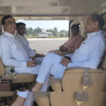 CM Gehlot campaigning for the assembly by-election, Sachin Pilot boarded in the same helicopter