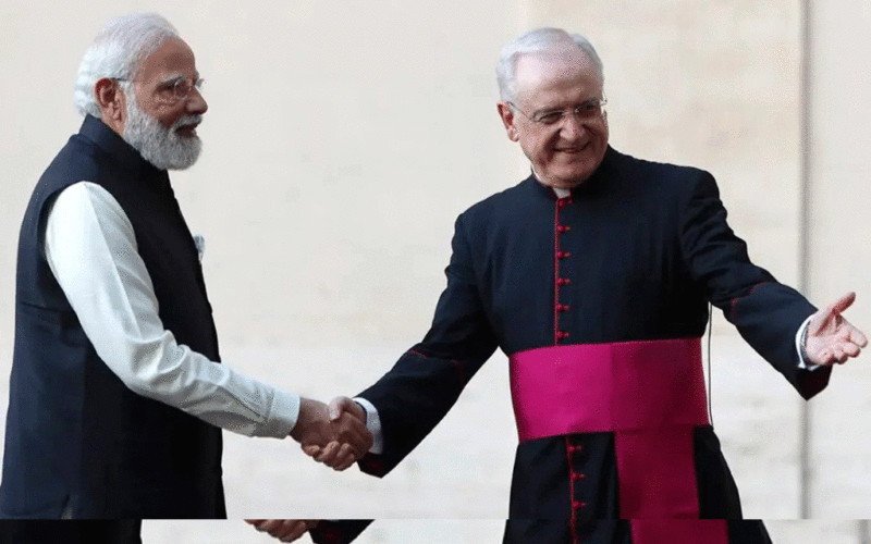 PM Modi reaches Vatican City to meet Pope Francis ahead of G-20 summit