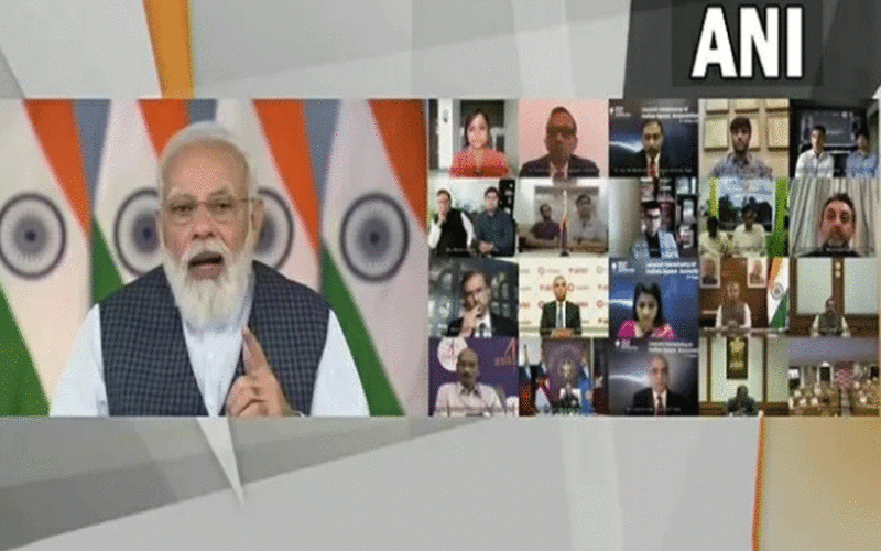 Big reforms are happening in the space sector in India today: PM Modi