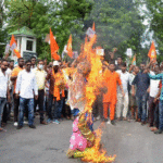 Mosque vandalized, shops torched during VHP rally in Tripura
