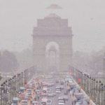 The air quality index in the capital Delhi reached the severe category