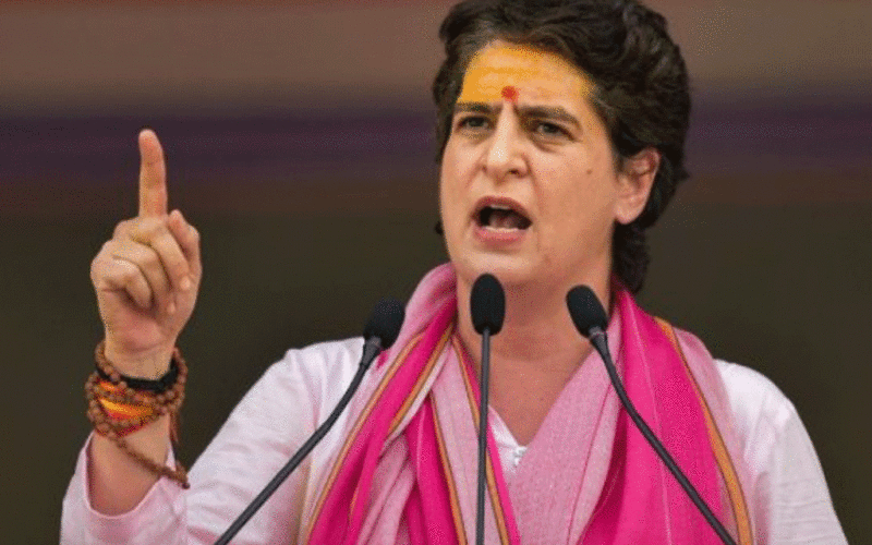 Priyanka Gandhi promises to give smartphones, two wheelers to girl students before UP elections
