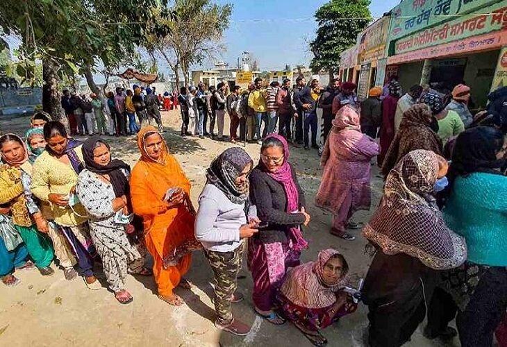 15 साल में पंजाब में सबसे कम 69.67% वोटिंग: मुक्तसर और मालेरकोटला में 78% से ज्यादा, मोहाली में सबसे कम मतदान