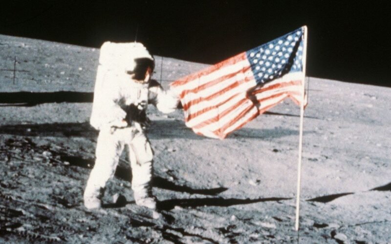 On this day man had conquered the moon..
