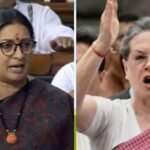 Sonia Smriti tussle in Parliament Complex