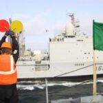 Exercise in Atlantic by Indian and French Navies