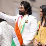 Allu Arjun grand entry in India Day parade in New York﻿