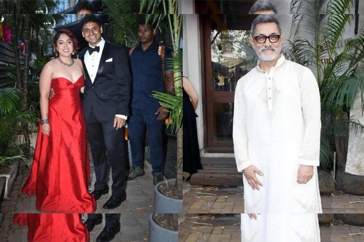 बेटी की सगाई में अपने ही गाने पर जमकर थिरके Aamir Khan