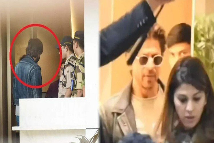Shahrukh Khan's bodyguard at Mumbai airport, had to pay fine