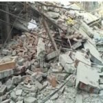 Shastri Nagar Four storey building collapse ﻿