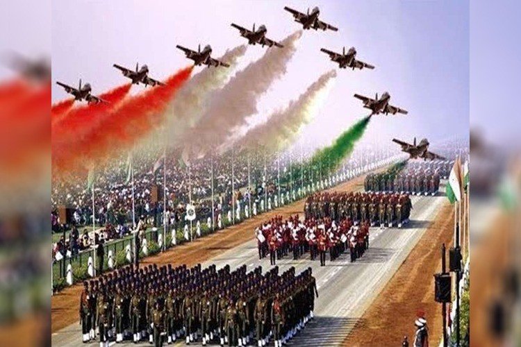 50 aircraft will be displayed in the Republic Day parade